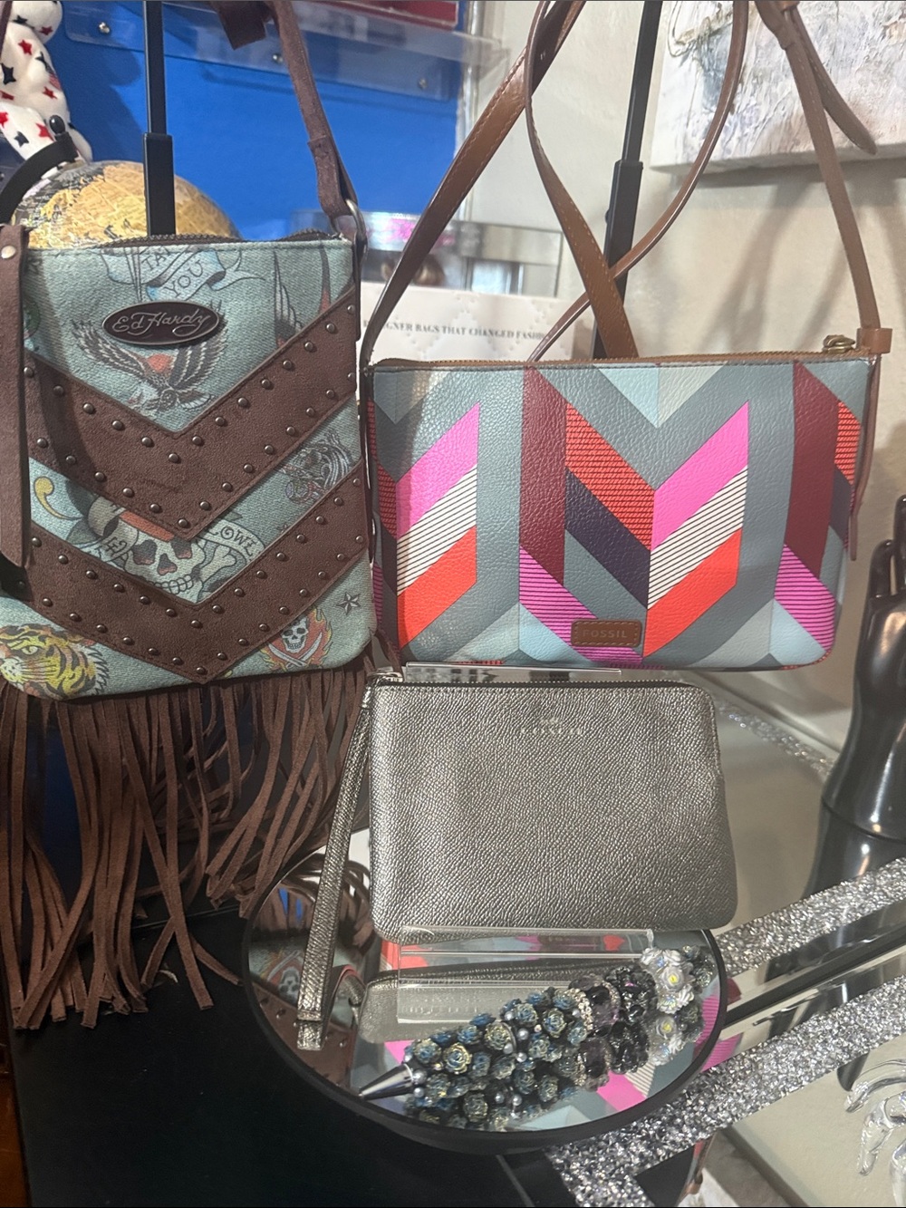 $10 start for @journey413 Show Coach/Fossil/Ed Hardy Bundle
